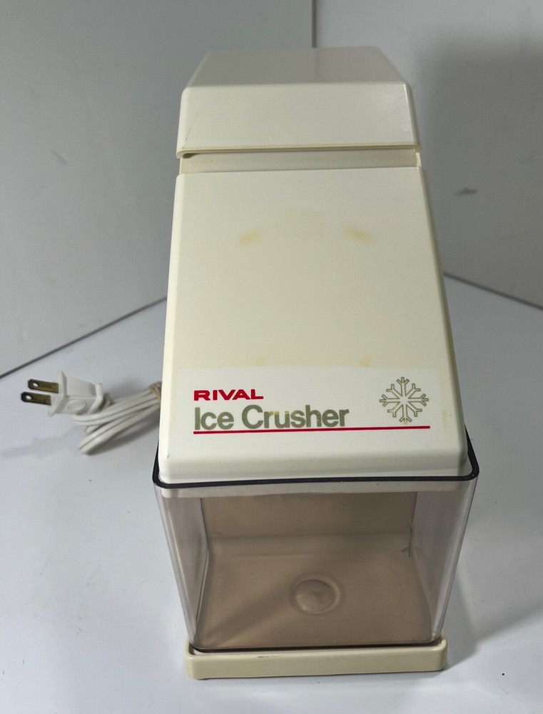 Vtg Rival Electric Ice Crusher  Model 840/3 With Removable Cup - Tested