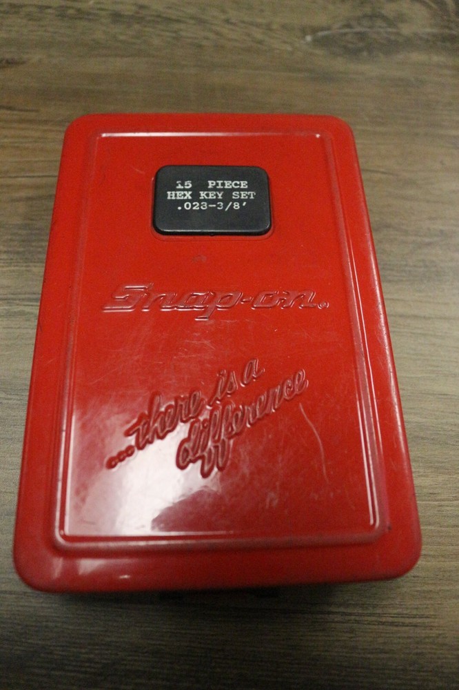 15 Pc Hex Key Set .023-3/8'