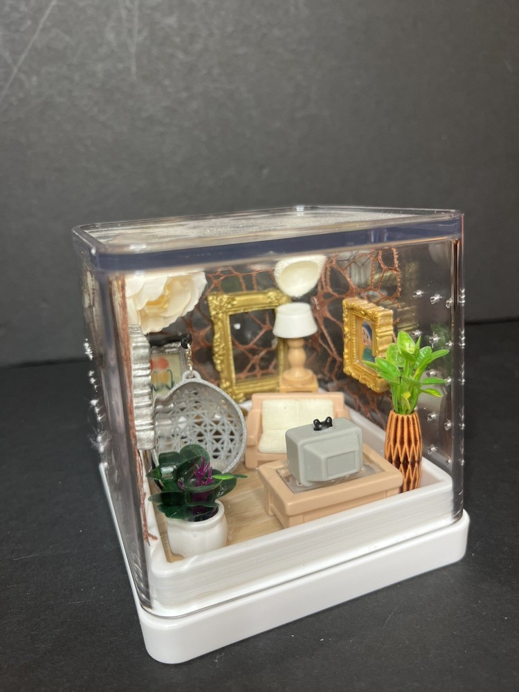 Mini boho living room Jumping Spider Enclosure