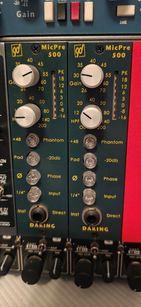 Daking 500 Series Mic Preamp