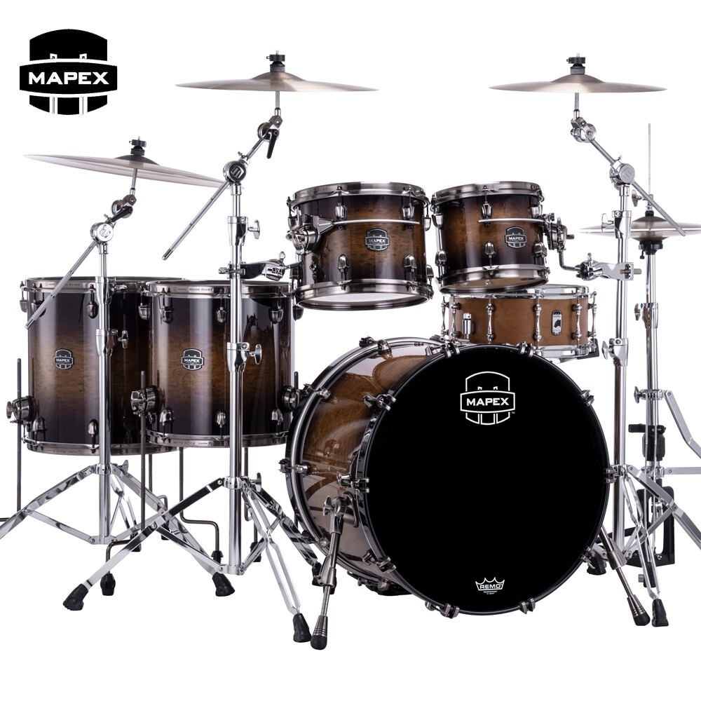 Mapex Saturn Evolution Workhorse 5pc Birch Shell Exotic Night Forest Burst