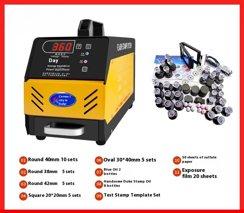 Laser Stamp Engraving Machine Photosensitive Machine Automatic Exposure Machine