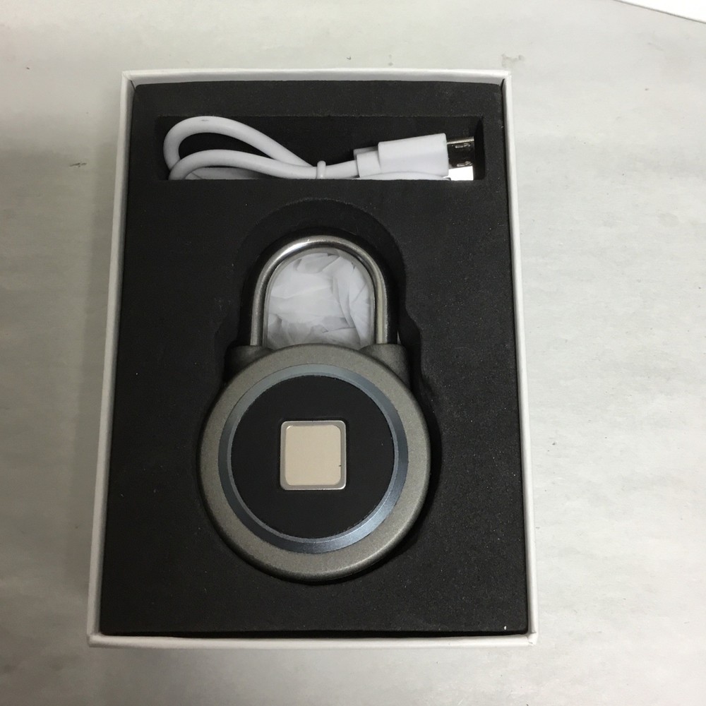 Fingerprint Padlock, Bluetooth Lock, Mobile APP, Smart Padlock, Waterproof