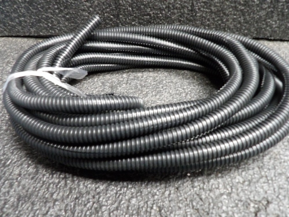 CORRUGATED LOOM TUBING SPLIT TYPE 5/16'' X 25FT POLYETHYLENE(C)