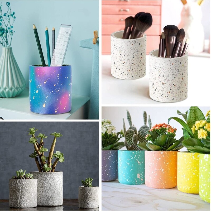 Silicone Flowerpot Cup Mold Silicone Material Hand-Making Accessory