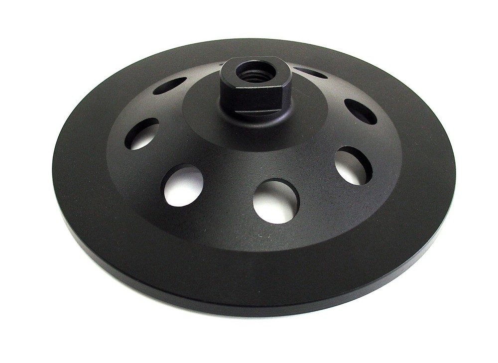 7” PCD Cup Wheel - Quarter Round 6-Segment with 5/8"-11 Arbor