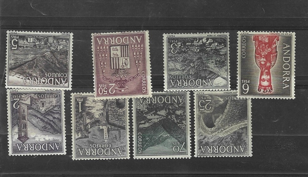 ANDORRA EDIFIL 60/67** MNH