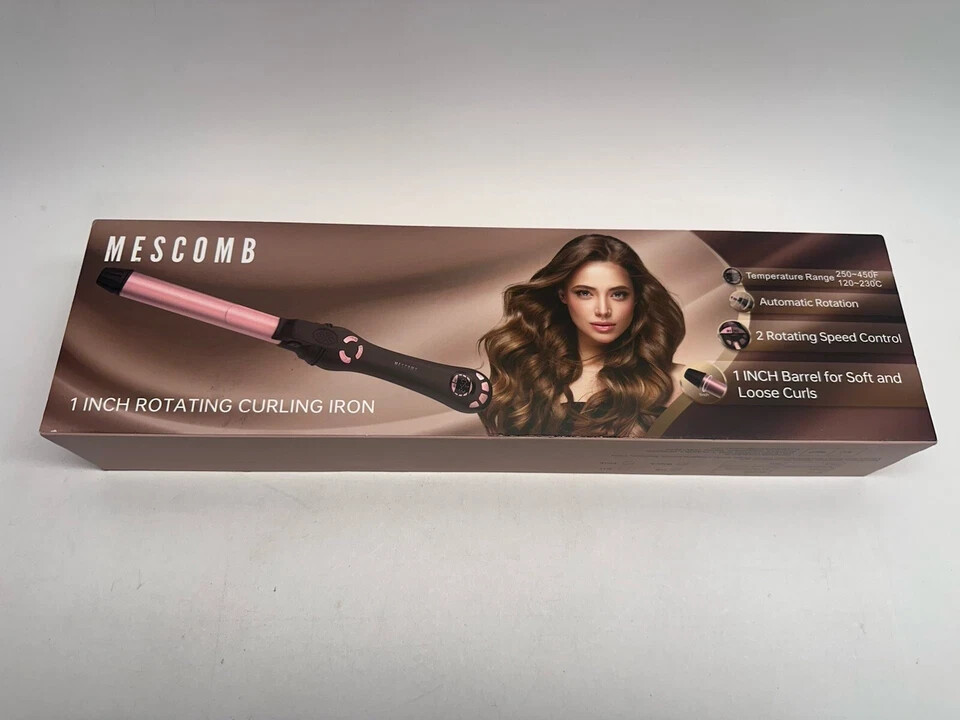 MESCOMB 1 Inch Rotating Curling Iron