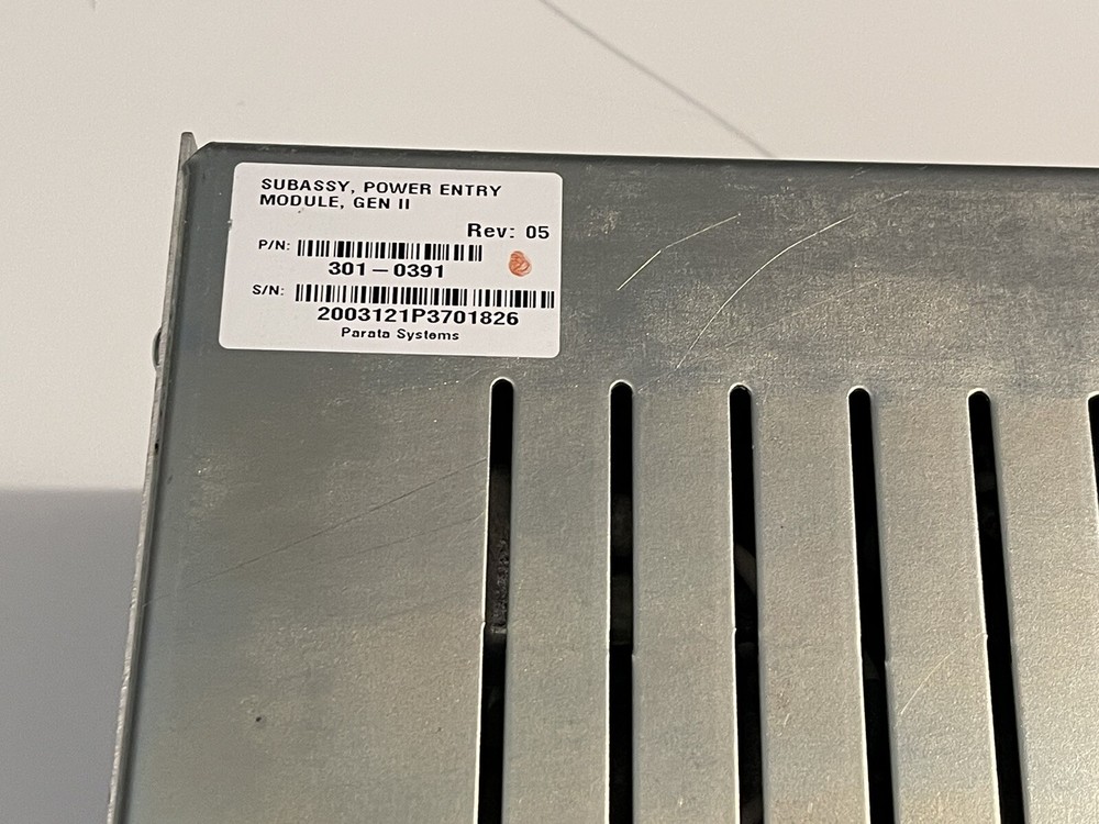 Parata Systems 301-0391 Sub Assembly Power Entry Module Gen II