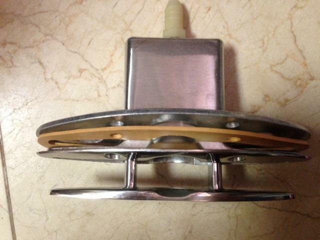 Marpac Deluxe 6" Flush Mount Pull Up Cleats W/ Backing Plates .