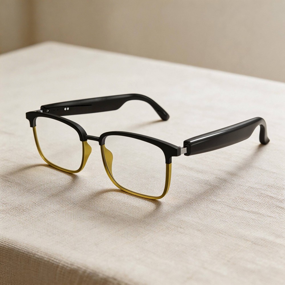 AI Translator Smart Glasses GS01 Touch Control Light-Changing Lenses