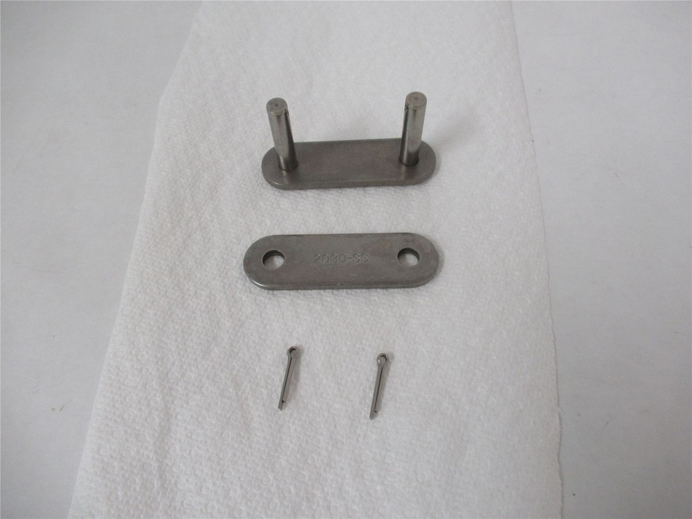 251766 New-No Box; US Tsubaki RF2080-SS0JL Roller ChainConnector SS 2"Pitch