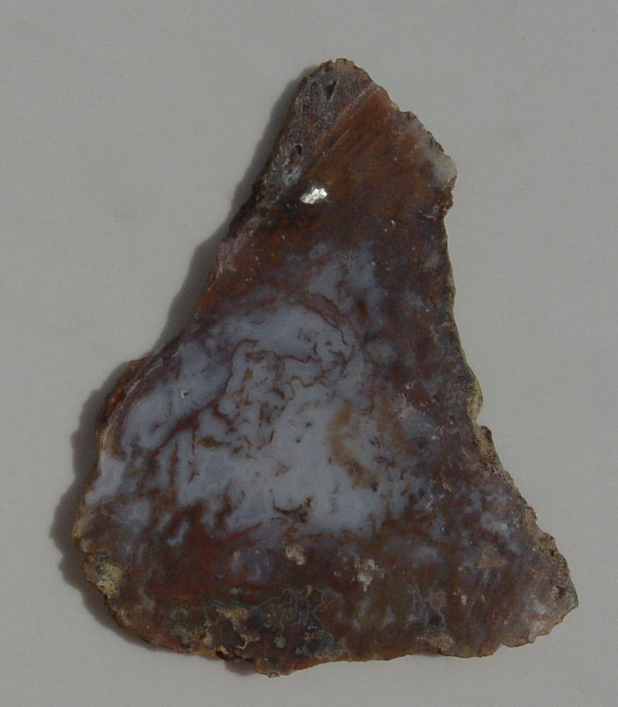 Gold Moss Agate Lapidary Slab 1487