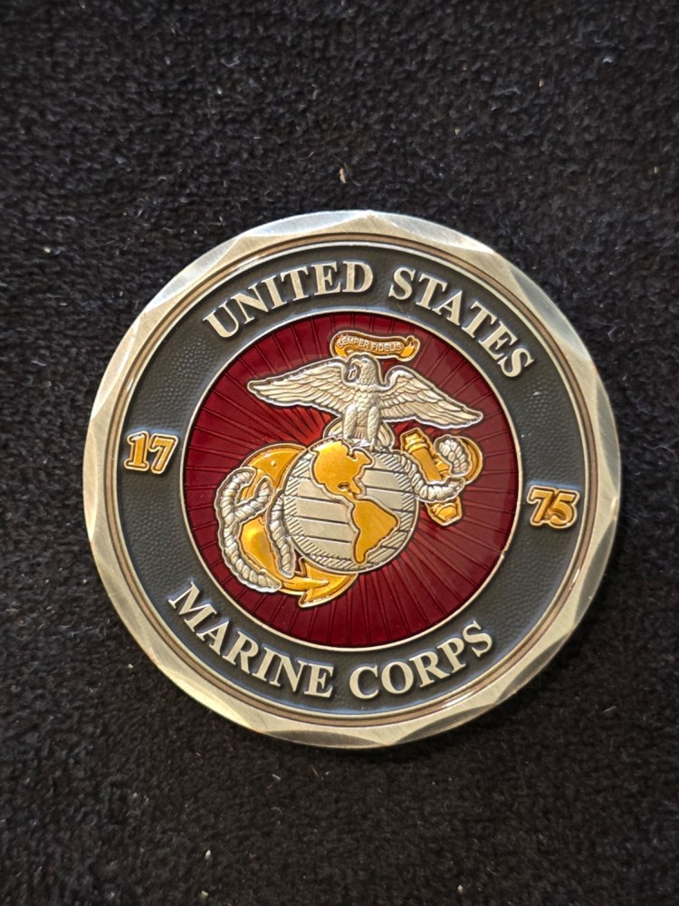2nd Battalion 8th Marines USMC Challenge Coin