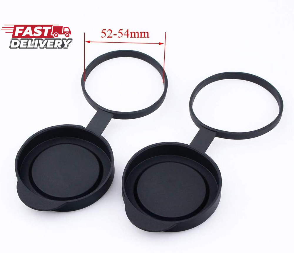 SVBONY Protective Rubber Objective Lens Caps for Fits Binoculars with Outer Diam