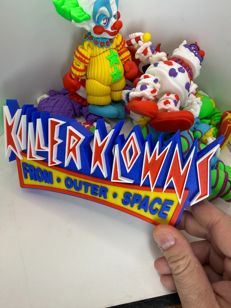 Killer klowns from Outer Space 3d printed Flexi