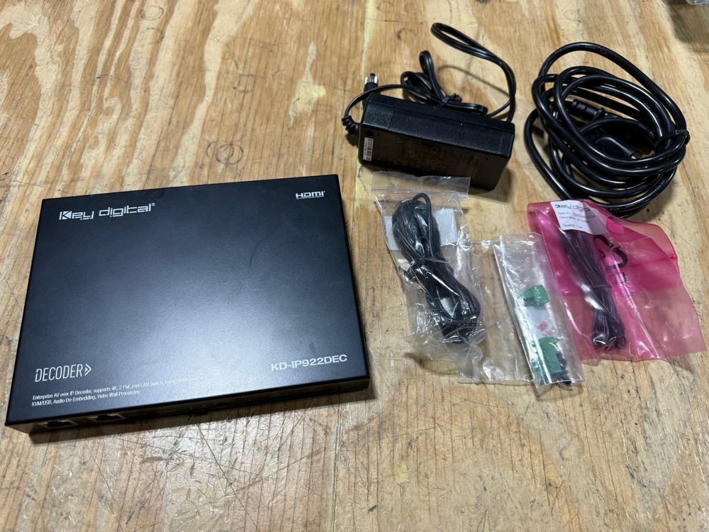 Key Digital KD-IP922DEC - Enterprice AV over IP Decoder
