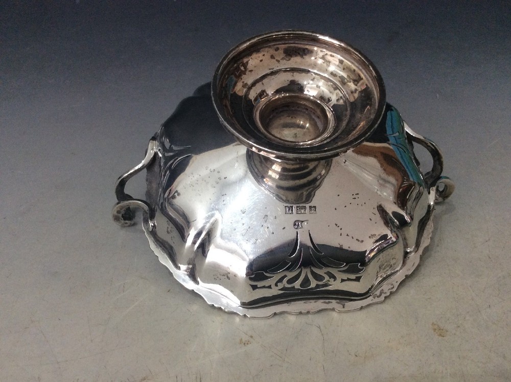 Silver Bon Bon Dish Birmingham 1957.