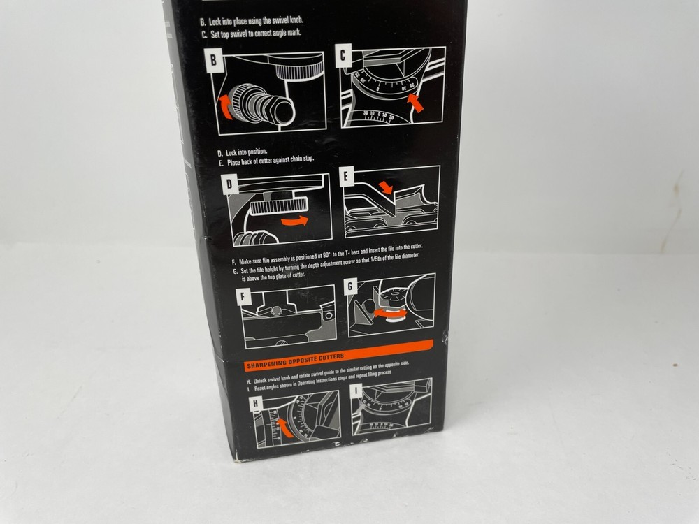 CountyLine Bar-Mount Chainsaw Sharpener, Model# 1533685