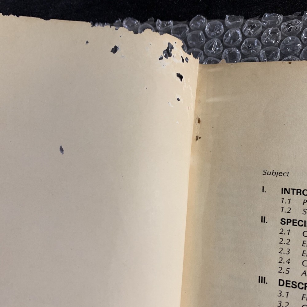 Missing Front Cover Original Atari Sprint 2 arcade video game manual