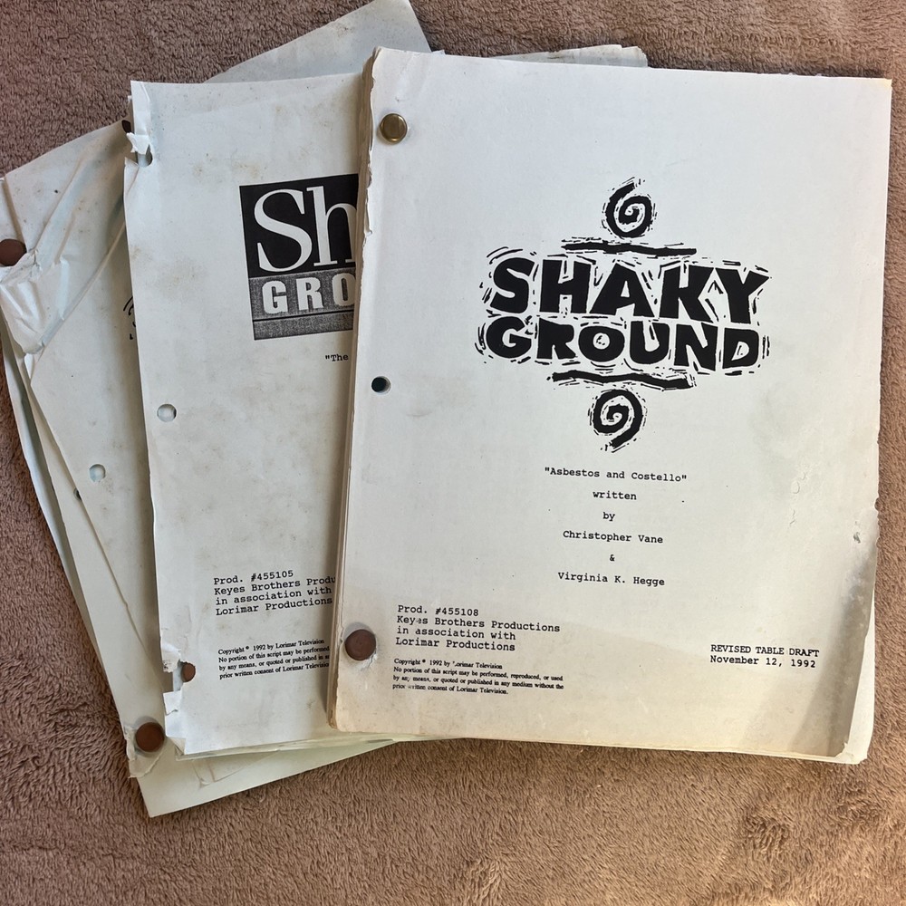 Married With Children; Mad About You; sitcom scripts; etc