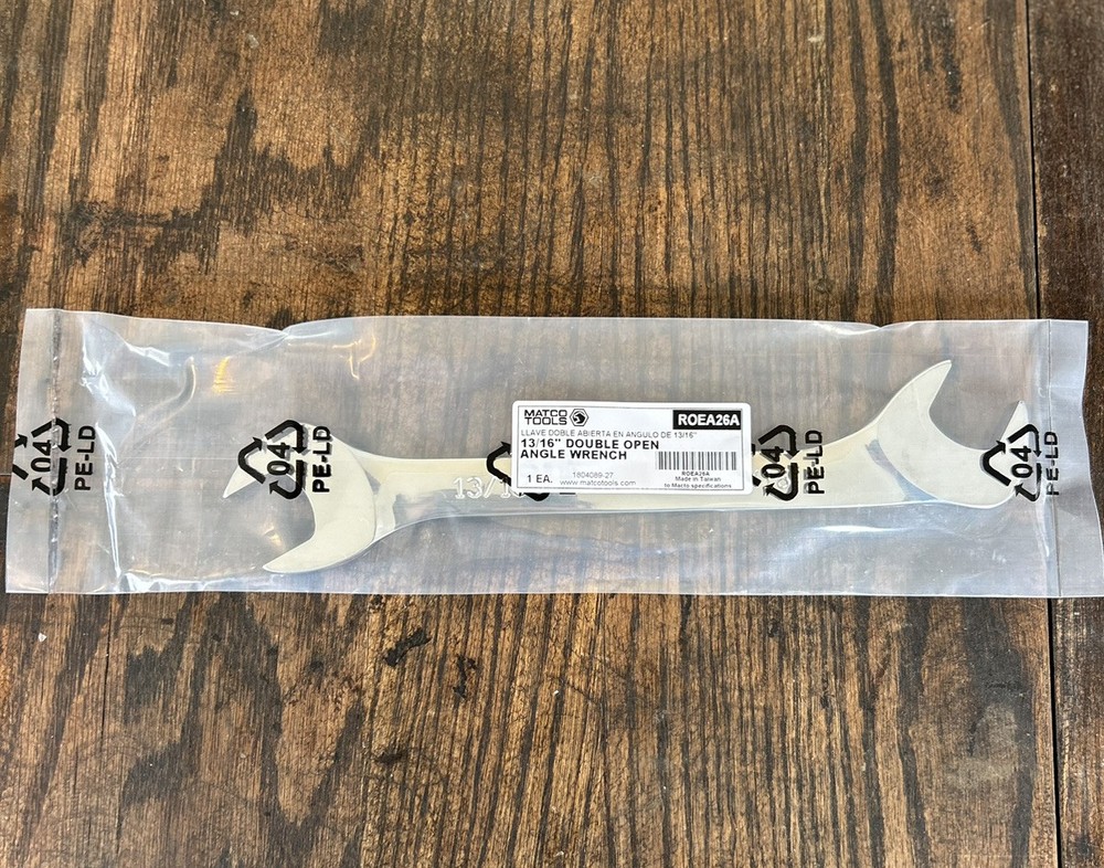 Matco Tools 13/16" Double Open Angle Wrench SAE ROEA26A