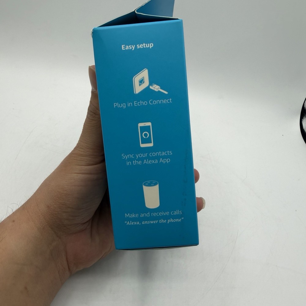 Amazon Echo Connect Speakerphone Adapter – Open Box/New - Alexa Compatible