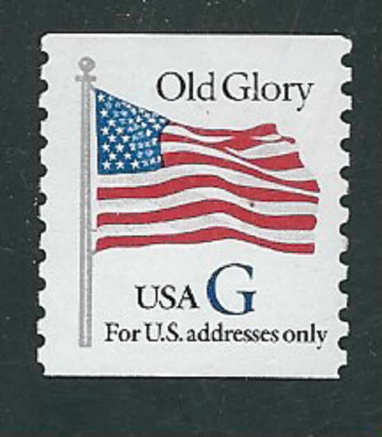 Scott #2890...(32) Cent... "G" Old Glory... 4 Stamps