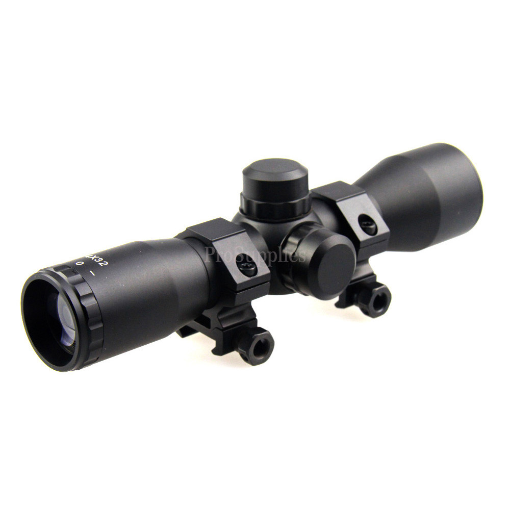 TACTICAL SERIES 4X32 COMPACT SCOPE W/ MIL-DOT RETICLE