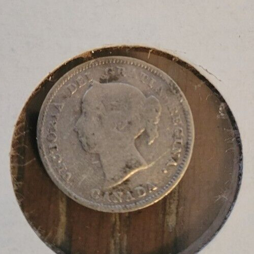1885 Canada Small 5 Cent check it out