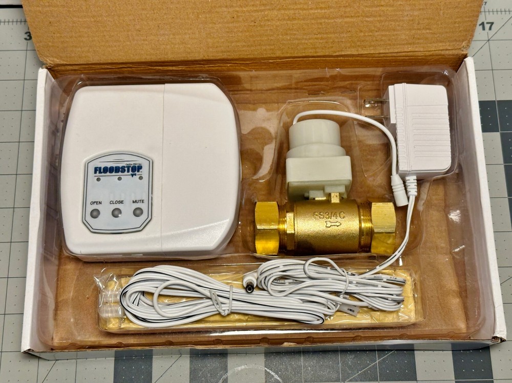NEW FloodStop™ Onsite Pro 3/4" DIY Automatic Valve for Water Heater FS 3/4-C