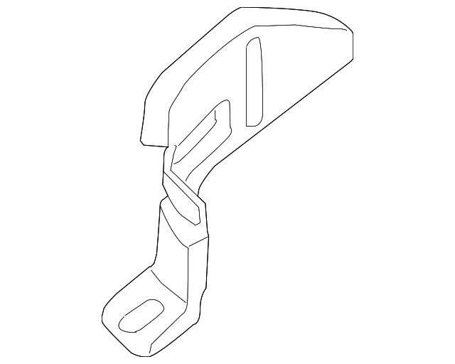 Genuine Nissan Engine Control Module (ECM) Bracket 23706-JA00A