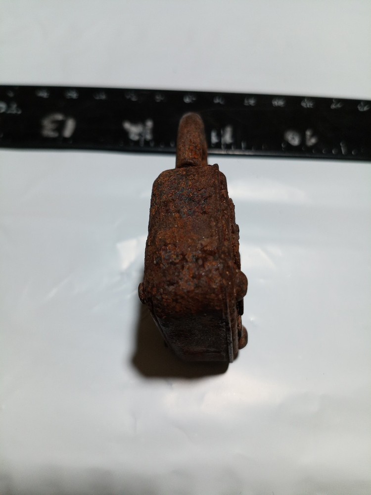 Antique Rusted Padlock