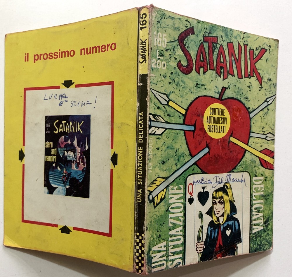 SATANIK N.165 1971 HORN