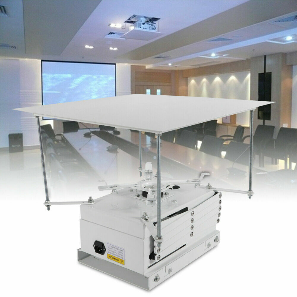 1.5 M/59 in Projector Bracket Motorized Electric Lift Projector Remote Control