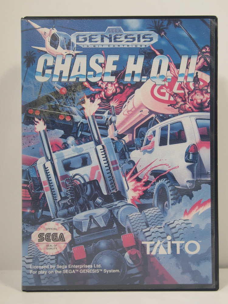 Chase H.Q. II Case (SEGA Genesis) Authentic BOX ONLY