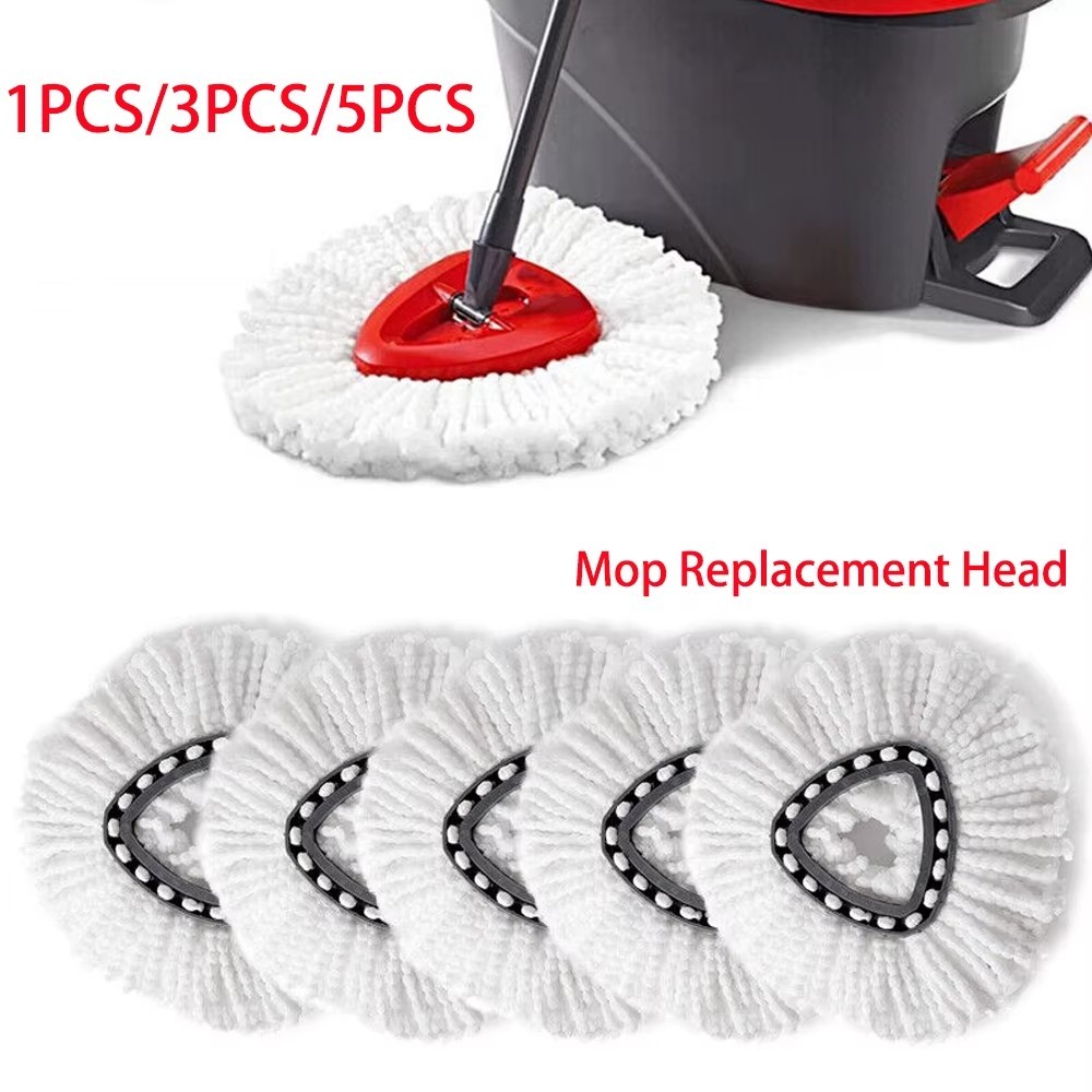 1Pc Spin Only Mop Replacement Head Microfiber Refill for Mop* No Handle/Bucket