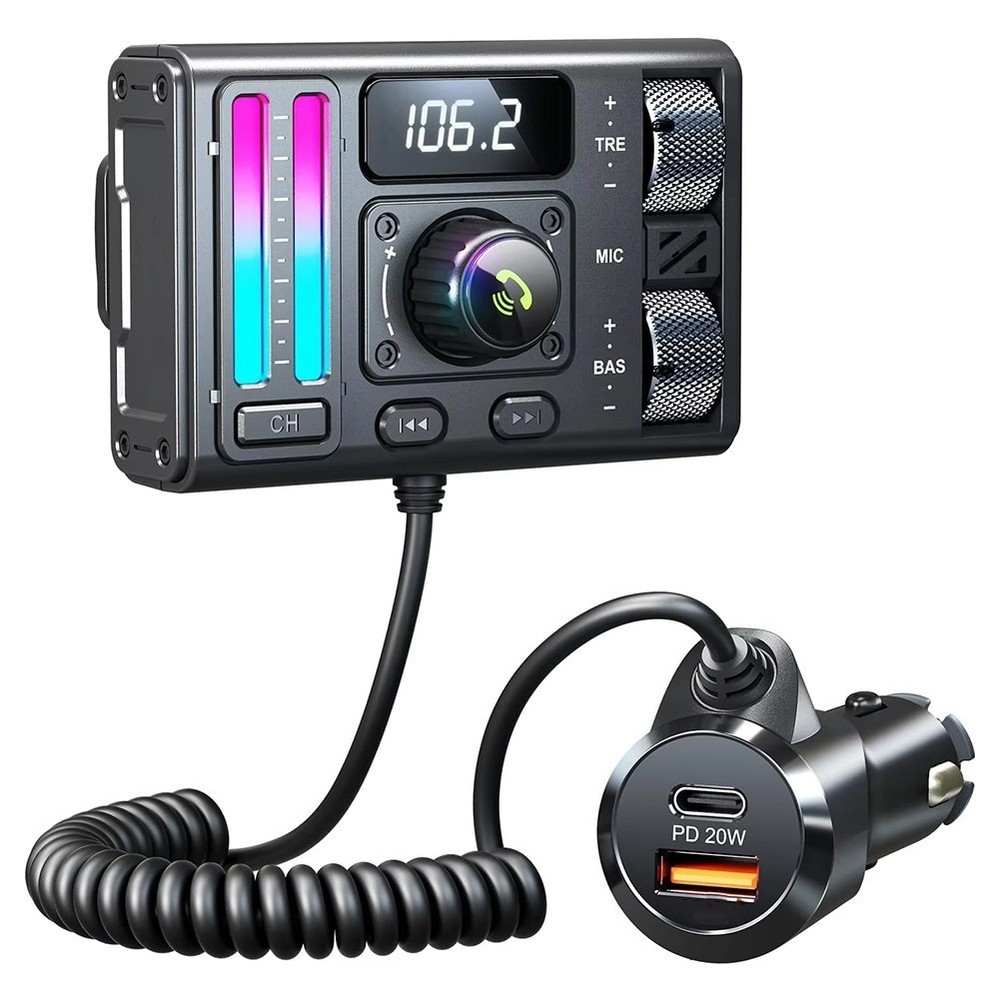 FM Transmitter for Wireless Music Streaming in Your Vehicle's Audio System