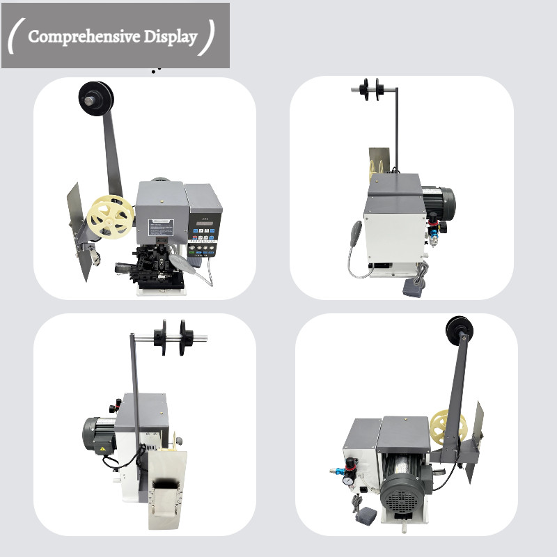 Terminal Crimping Machine Cable Wire Stripping and Crimping Machine 220V 1PH