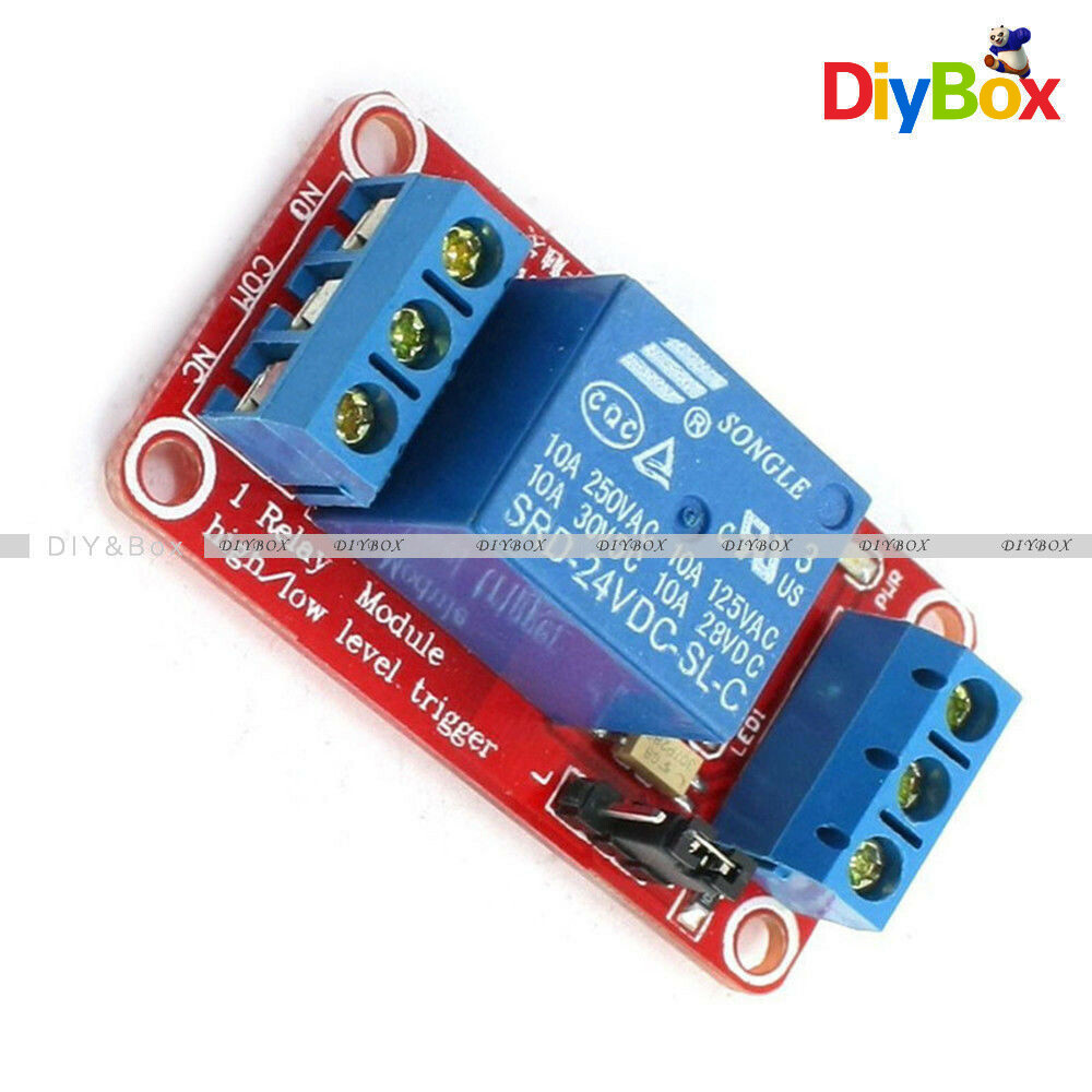 1 channel DC 5V/9V/12V/24V Optocoupler Relay Module Support High and Low Trigger