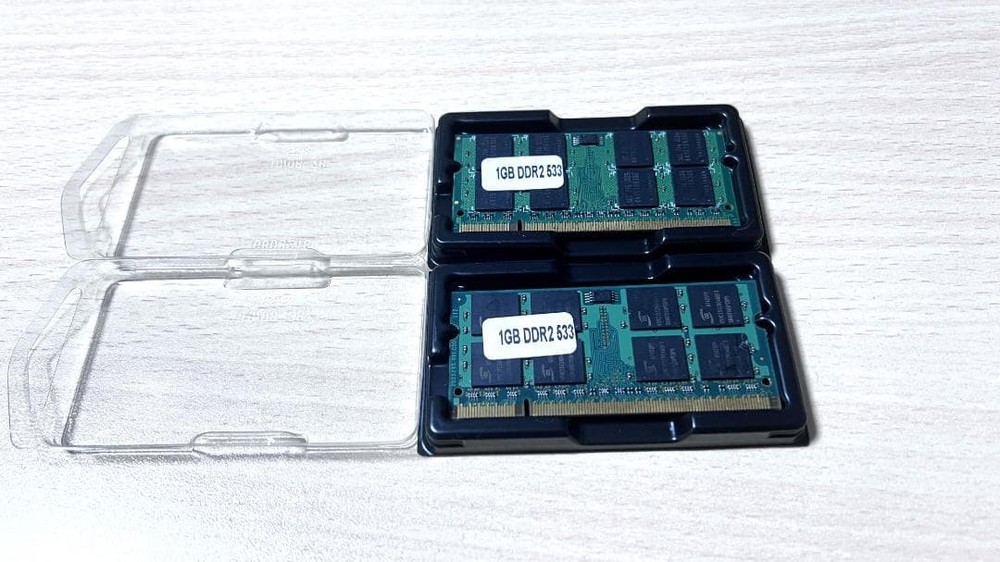 No Brand Notebook Memory 1GB 2 Pieces DDR2