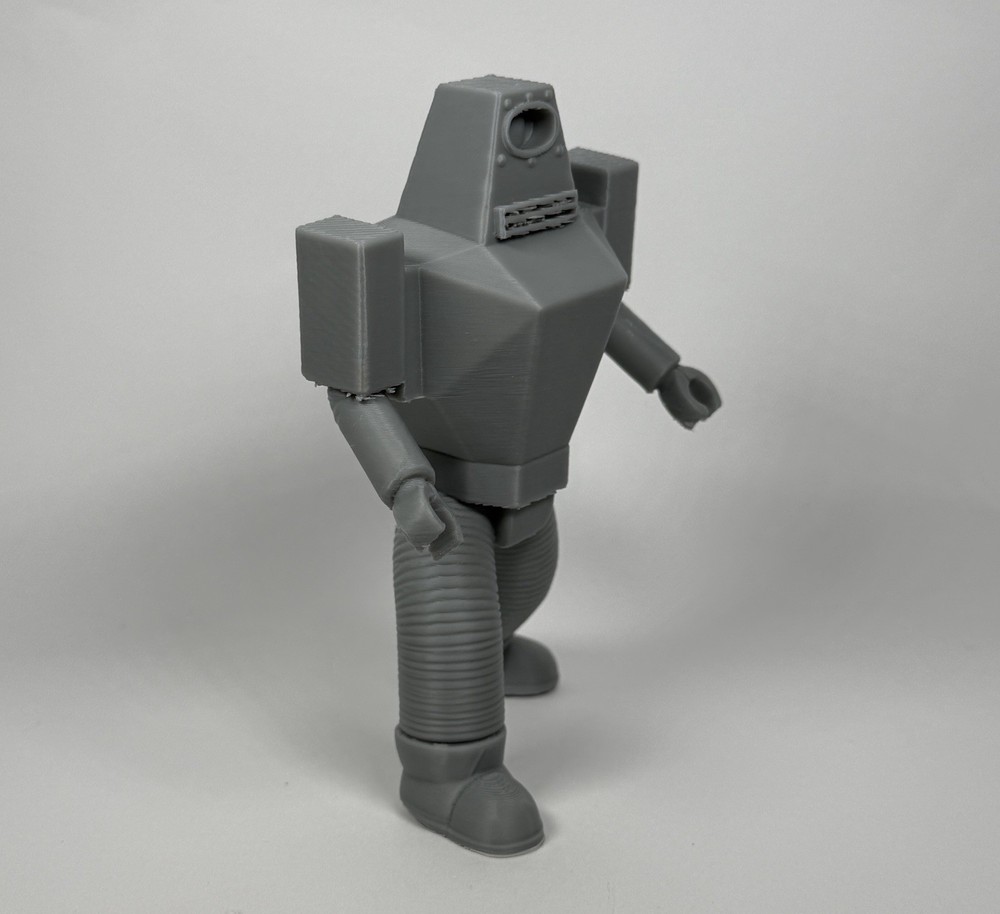 Target Earth (1954) Paintable Toy Robot