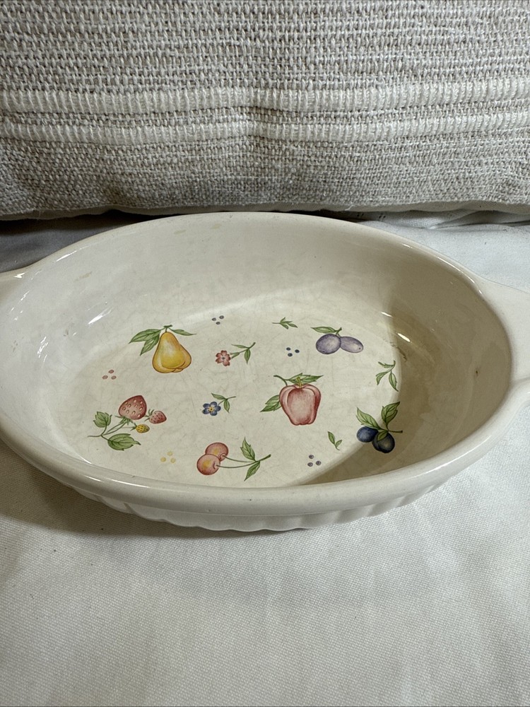 GRAB IT STYLE DISH WITH FRUIT PATTERN MADE IN JAPAN