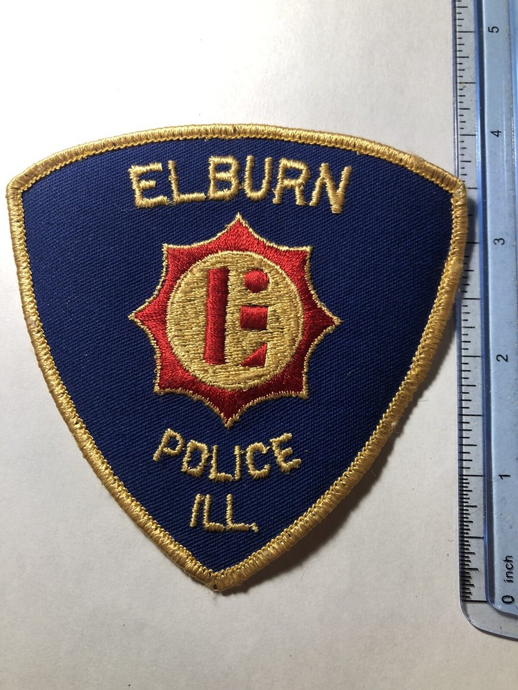 Elburn Illinois Police Patch