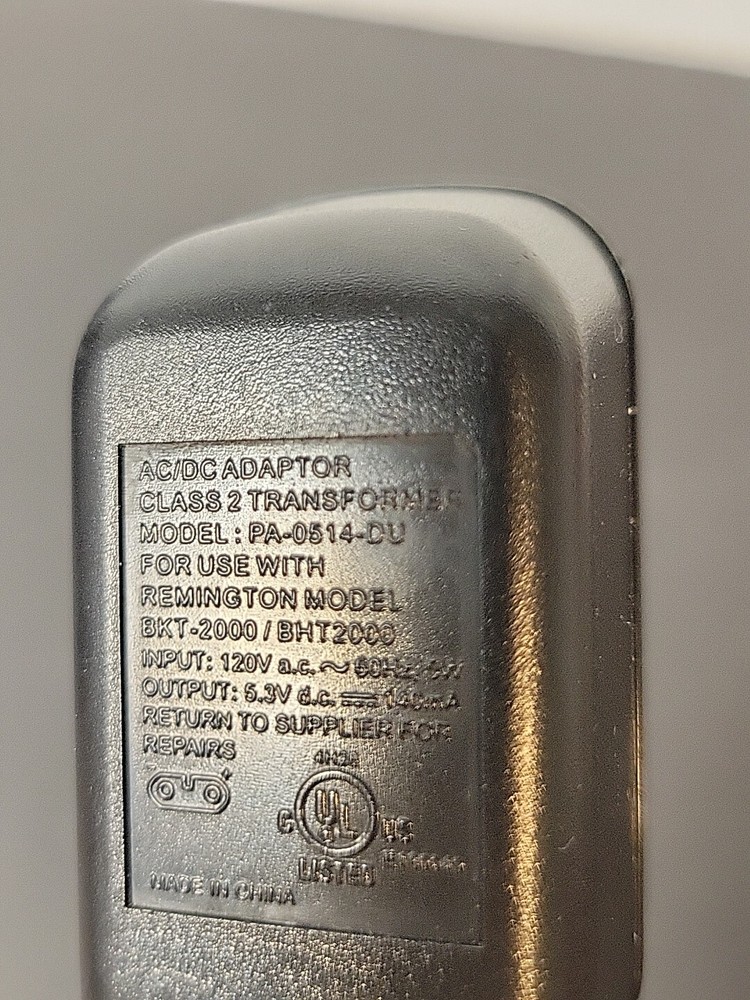 Remington Charging Cord for BHT-500, BHT-2000