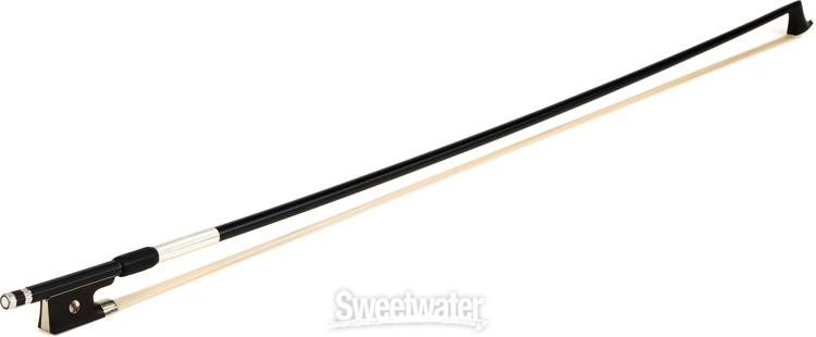 GEWA Carbon Violin Bow, Full-lined Nickel - 3/4 Size
