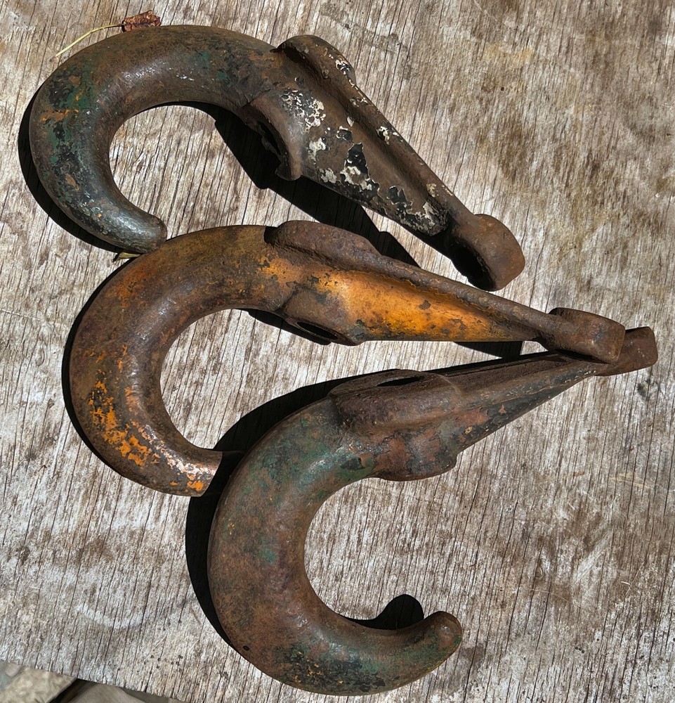 Heavy Duty Industrial, steampunk Hooks 9" x 3