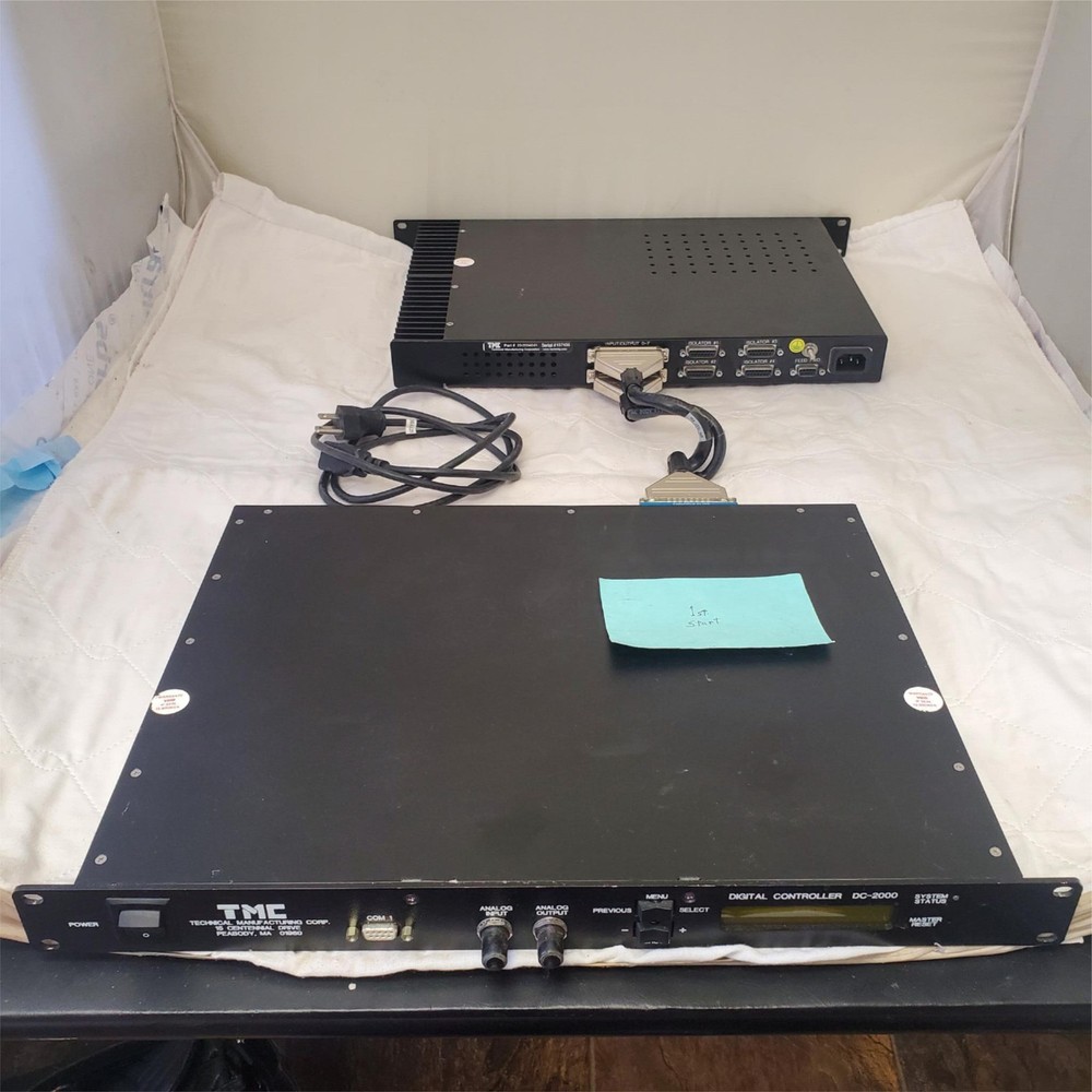 TMC Technical Manufacturing Corp DC 2000 Digital Controller W P/N 22-35542-01