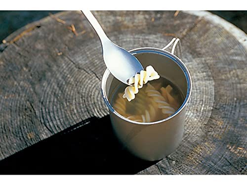 Snow Peak Titanium Spork, Durable Utensil, Compact, Lightweight, Campi