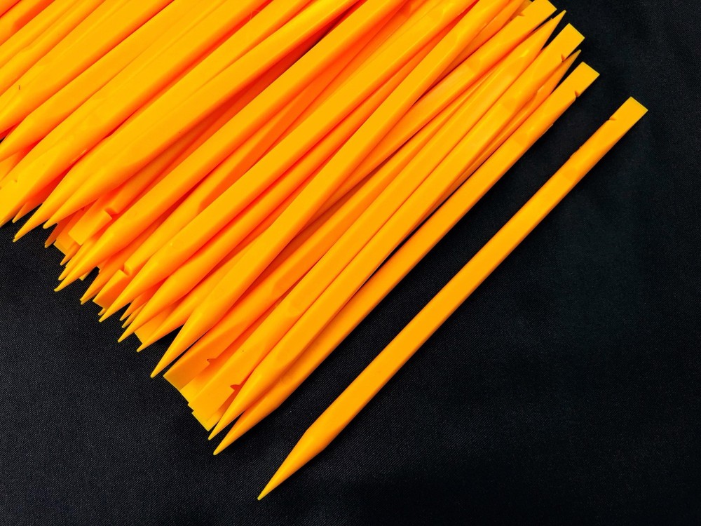 10PC Watch Watchmaker Sticks Plastic Tips Assembly Repair Polystyrene Handle